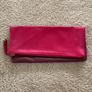 Banana Republic Pink Clutch